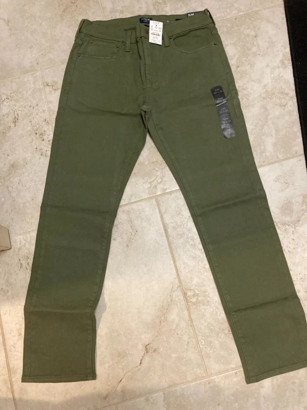 New With Tags J Crew Men's Pants 30/30